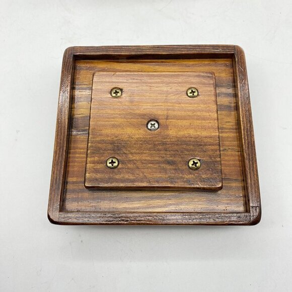 Wooden Star Design Storage Box - Picture 6 of 16